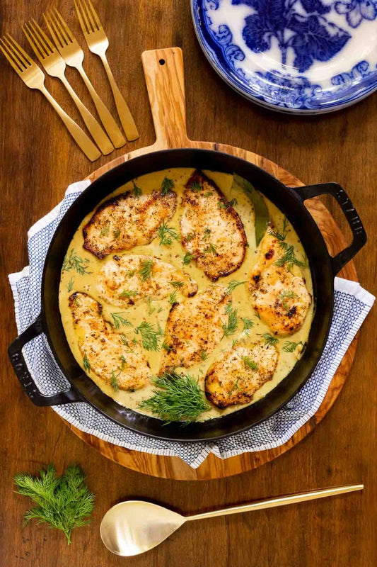 Spices, Stories & Sunday Dinners: Mom’s Dijon Mustard Chicken